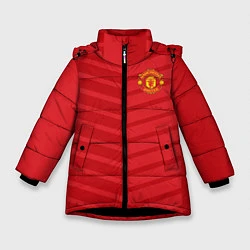 Зимняя куртка для девочки FC Manchester United: Reverse