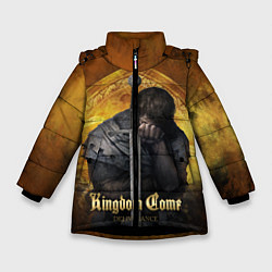 Куртка зимняя для девочки Kingdom Come: Sad Henry, цвет: 3D-черный