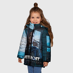 Куртка зимняя для девочки Detroit: Markus, цвет: 3D-красный — фото 2