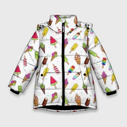 Зимняя куртка для девочки Summer Mix