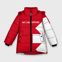 Куртка зимняя для девочки RHCP: Red Style, цвет: 3D-красный