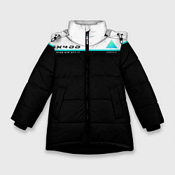 Куртка зимняя для девочки Detroit: AX400, цвет: 3D-черный