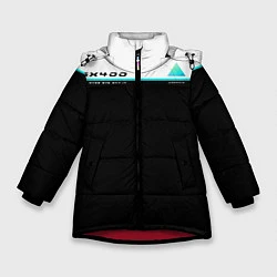 Куртка зимняя для девочки Detroit: AX400, цвет: 3D-красный