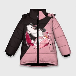 Зимняя куртка для девочки MONOKUMA X MONOMI