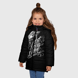 Куртка зимняя для девочки Parkway Drive, цвет: 3D-красный — фото 2