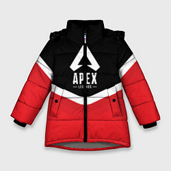 Куртка зимняя для девочки Apex Legends: Uniform, цвет: 3D-светло-серый