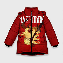 Куртка зимняя для девочки Mastodon: Leviathan, цвет: 3D-черный