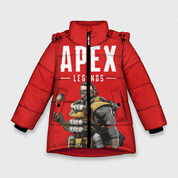 Зимняя куртка для девочки Apex Legends: Red Caustic