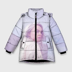 Зимняя куртка для девочки Billie Eilish: Light Pink