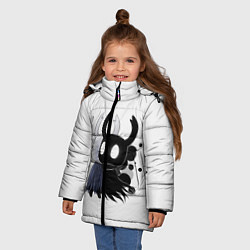 Куртка зимняя для девочки Hollow Knight, цвет: 3D-красный — фото 2