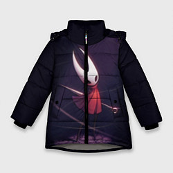 Куртка зимняя для девочки Hollow Knight, цвет: 3D-светло-серый
