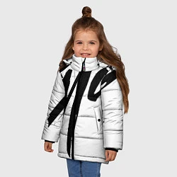 Куртка зимняя для девочки Егор Крид: Это мое, цвет: 3D-светло-серый — фото 2