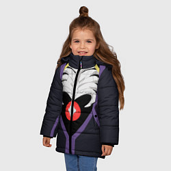 Куртка зимняя для девочки Overlord Momonga, цвет: 3D-красный — фото 2