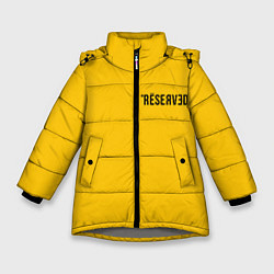 Куртка зимняя для девочки BILLIE EILISH: Reverse, цвет: 3D-светло-серый