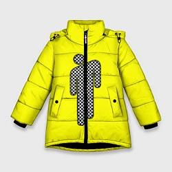 Зимняя куртка для девочки Billie Eilish: Grid Manikin