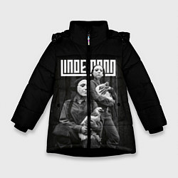 Куртка зимняя для девочки Lindemann, цвет: 3D-черный