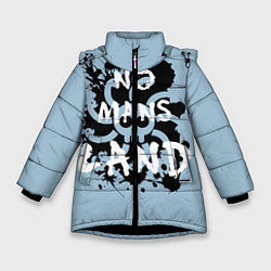 Куртка зимняя для девочки One Piece No Mans Land, цвет: 3D-черный