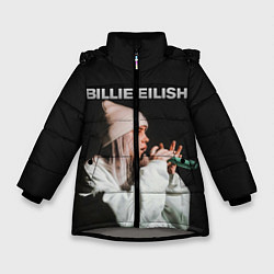 Куртка зимняя для девочки BILLIE EILISH, цвет: 3D-светло-серый