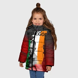Куртка зимняя для девочки Конор, цвет: 3D-черный — фото 2