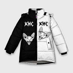 Зимняя куртка для девочки Кис-Кис