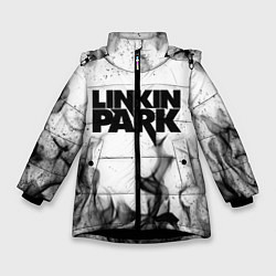 Куртка зимняя для девочки LINKIN PARK, цвет: 3D-черный