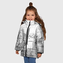 Куртка зимняя для девочки LINEAGE 2, цвет: 3D-красный — фото 2