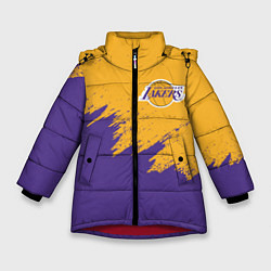 Зимняя куртка для девочки LA LAKERS