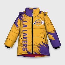 Зимняя куртка для девочки LA LAKERS