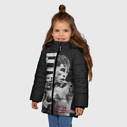 Куртка зимняя для девочки Gatti, цвет: 3D-черный — фото 2