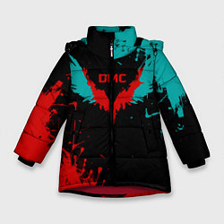 Куртка зимняя для девочки DMC, цвет: 3D-красный