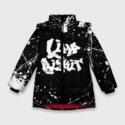 Куртка зимняя для девочки LIMP BIZKIT, цвет: 3D-красный