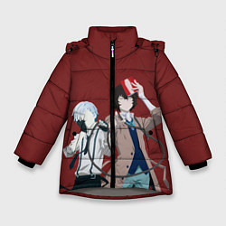 Зимняя куртка для девочки Atsushi Nakajima & Osamu Dazai
