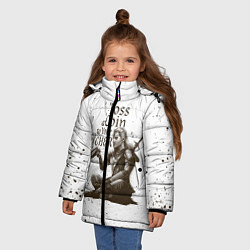 Куртка зимняя для девочки ВЕДЬМАКУ ЗАПЛАТИТЕ, цвет: 3D-черный — фото 2
