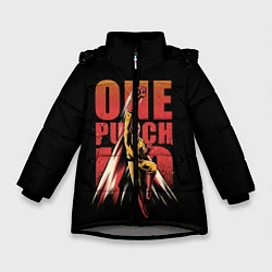 Зимняя куртка для девочки ONE-PUNCH MAN