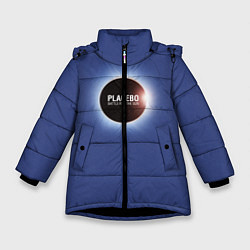 Куртка зимняя для девочки Batle for the sun, цвет: 3D-черный