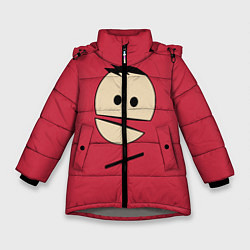 Куртка зимняя для девочки South Park Терренс Косплей, цвет: 3D-светло-серый