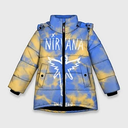 Куртка зимняя для девочки NIRVANA, цвет: 3D-черный