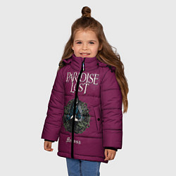 Куртка зимняя для девочки Paradise Lost, цвет: 3D-черный — фото 2
