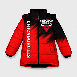 Зимняя куртка для девочки CHICAGO BULLS