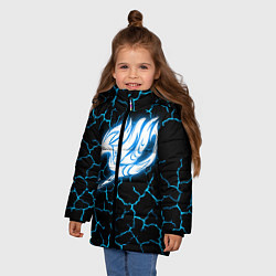 Куртка зимняя для девочки FAIRY TAIL, цвет: 3D-черный — фото 2