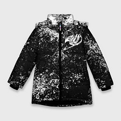 Куртка зимняя для девочки FAIRY TAIL, цвет: 3D-черный