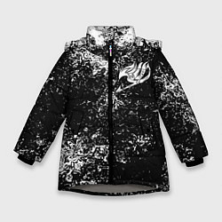 Куртка зимняя для девочки FAIRY TAIL, цвет: 3D-светло-серый