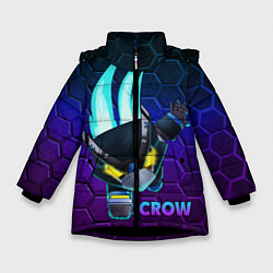 Зимняя куртка для девочки Brawl Stars CROW