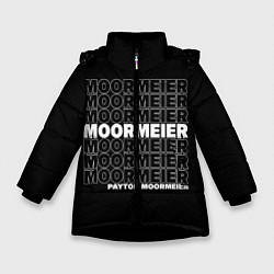 Куртка зимняя для девочки PAYTON MOORMEIER - ТИКТОК, цвет: 3D-черный