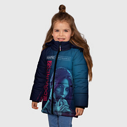 Куртка зимняя для девочки Bloodlines 2, цвет: 3D-черный — фото 2