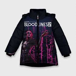 Куртка зимняя для девочки Bloodlines 2, цвет: 3D-черный