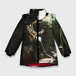 Куртка зимняя для девочки ЛАСТ ОФ АС 2 ЭЛЛИ, цвет: 3D-красный