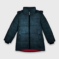 Куртка зимняя для девочки Текстура поверхность пятна, цвет: 3D-красный