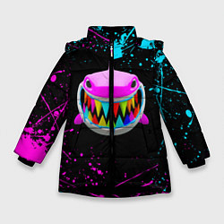 Куртка зимняя для девочки 6IX9INE 69, цвет: 3D-черный