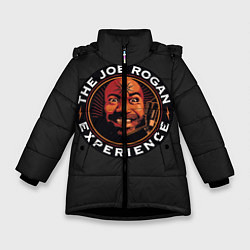 Куртка зимняя для девочки THE JOE ROGAN EXPERIENCE, цвет: 3D-черный